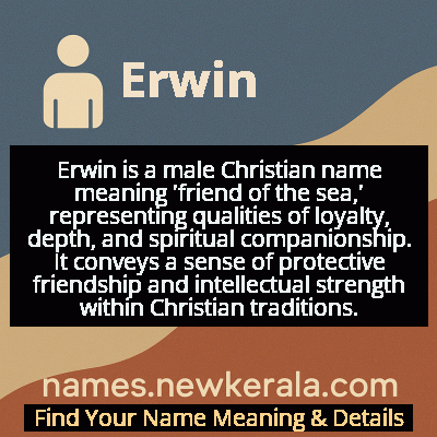 Erwin Name Meaning and Origin