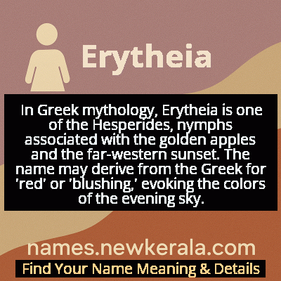 Erytheia Name Meaning and Origin
