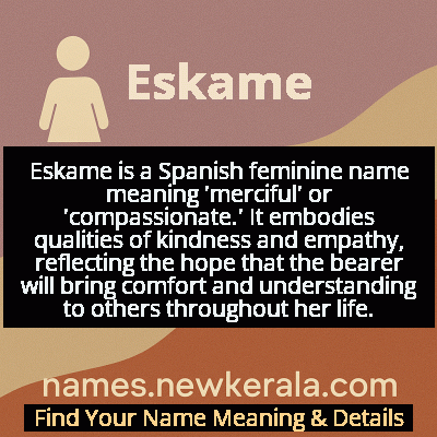 Eskame Name Meaning and Origin