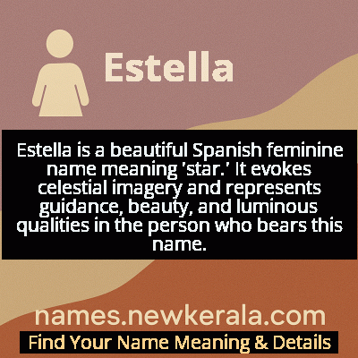 Estella Name Meaning and Origin
