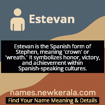 Estevan Name Meaning and Origin