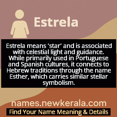 Estrela Name Meaning and Origin