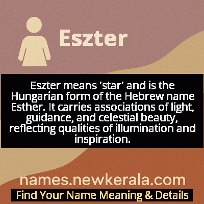 Eszter Name Meaning and Origin