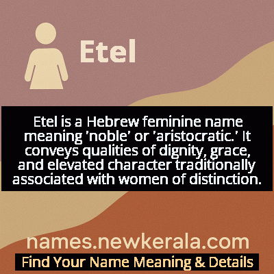 Etel Name Meaning and Origin