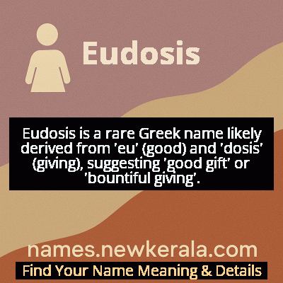 Eudosis Name Meaning and Origin