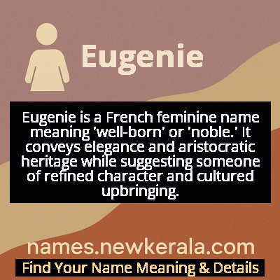 Eugenie Name Meaning and Origin