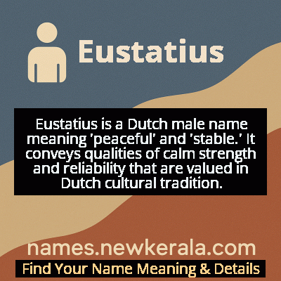 Eustatius Name Meaning and Origin