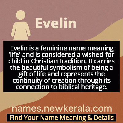 Evelin Name Meaning and Origin