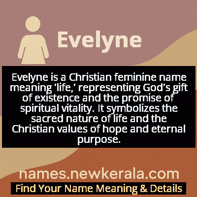 Evelyne Name Meaning and Origin