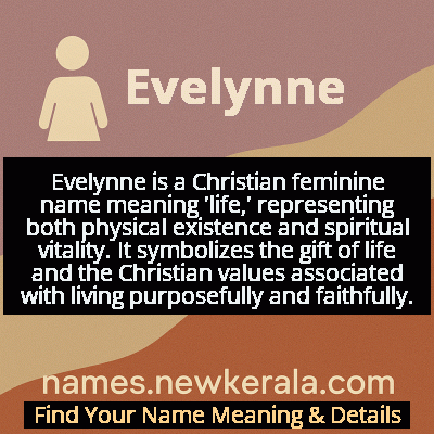 Evelynne Name Meaning and Origin
