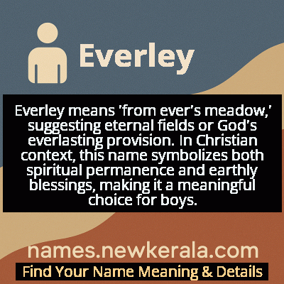 Everley Name Meaning and Origin