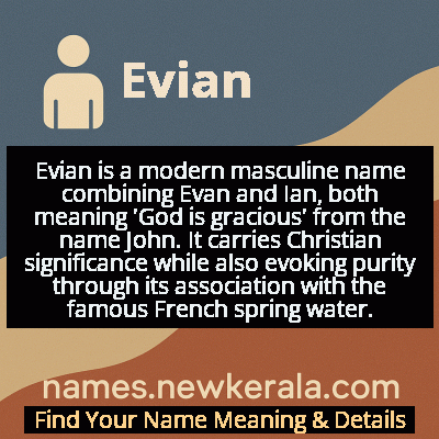 Evian Name Meaning and Origin