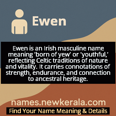 Ewen Name Meaning and Origin
