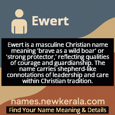 Ewert Name Meaning and Origin
