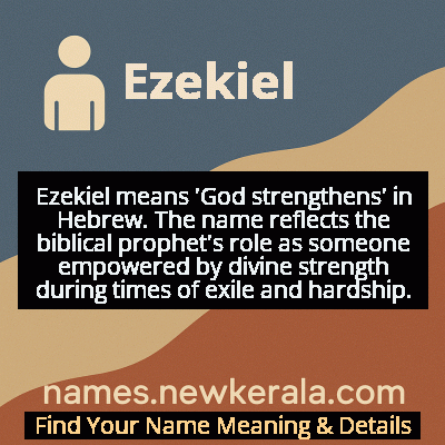 Ezekiel Name Meaning and Origin