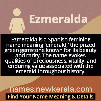 Ezmeralda Name Meaning and Origin
