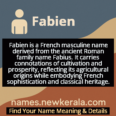 Fabien Name Meaning and Origin