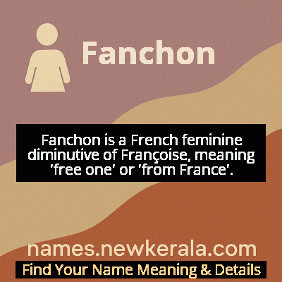 Fanchon Name Meaning and Origin