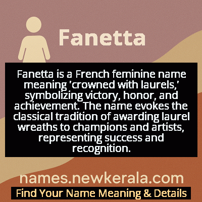 Fanetta Name Meaning and Origin