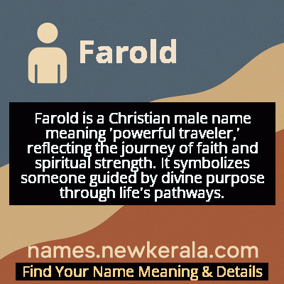 Farold Name Meaning and Origin