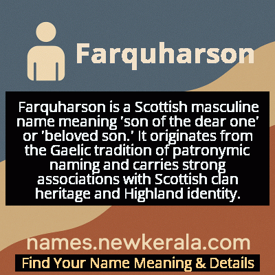 Farquharson Name Meaning and Origin