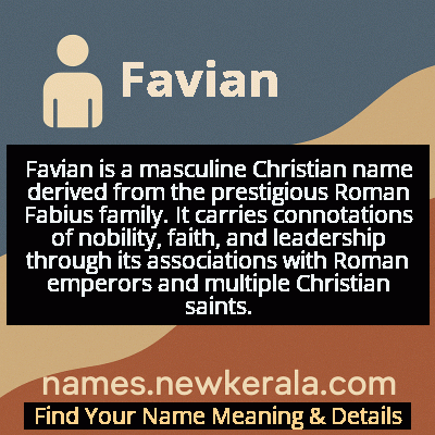 Favian Name Meaning and Origin