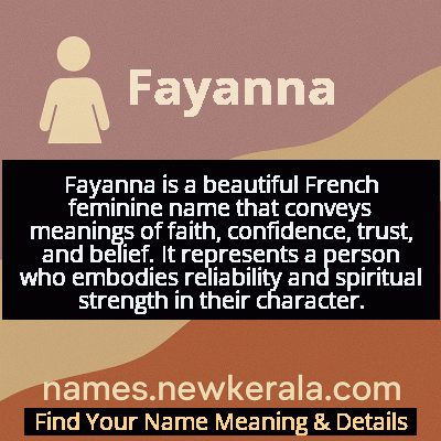 Fayanna Name Meaning and Origin