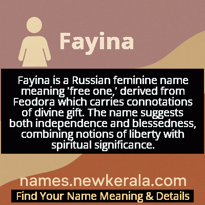 Fayina Name Meaning and Origin