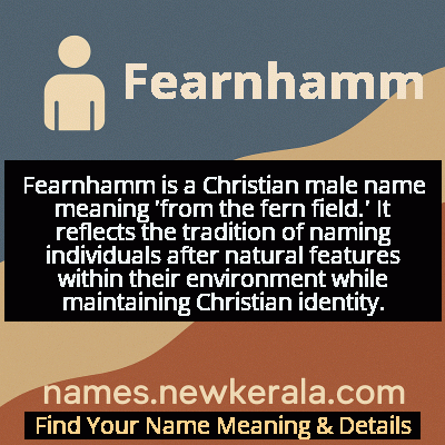 Fearnhamm Name Meaning and Origin