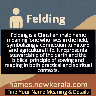 Felding Name Meaning and Origin