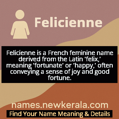 Felicienne Name Meaning and Origin