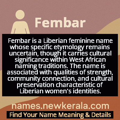 Fembar Name Meaning and Origin