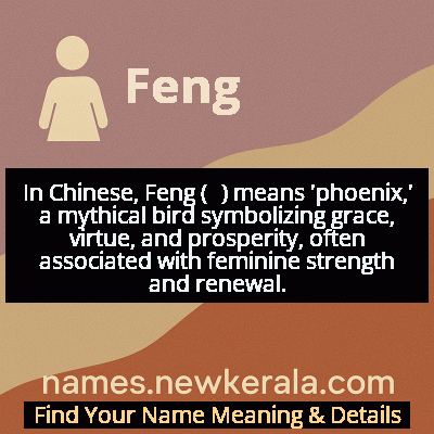 Feng Name Meaning and Origin