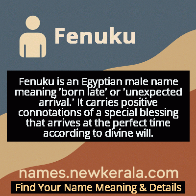 Fenuku Name Meaning and Origin