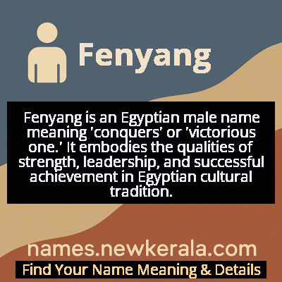 Fenyang Name Meaning and Origin