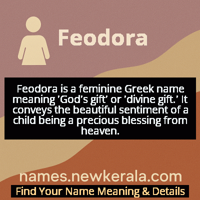 Feodora Name Meaning and Origin