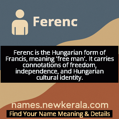 Ferenc Name Meaning and Origin