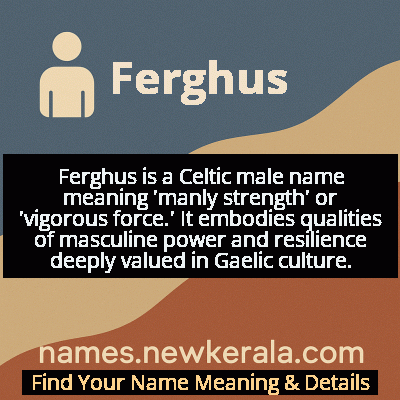 Ferghus Name Meaning and Origin