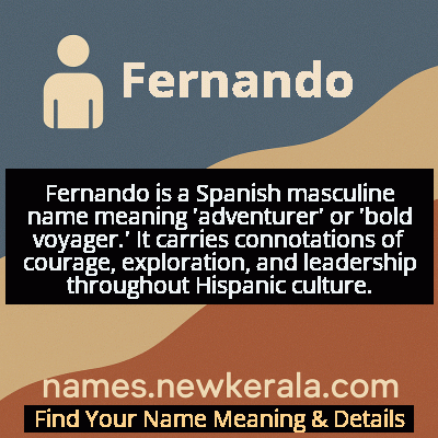 Fernando Name Meaning and Origin