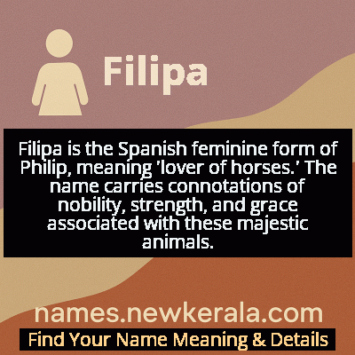 Filipa Name Meaning and Origin