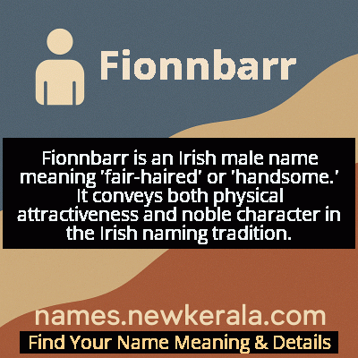 Fionnbarr Name Meaning and Origin