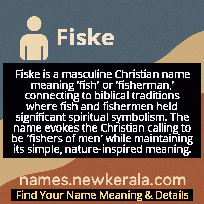 Fiske Name Meaning and Origin