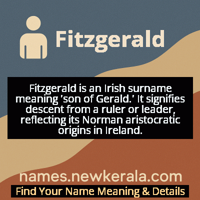 Fitzgerald Name Meaning and Origin