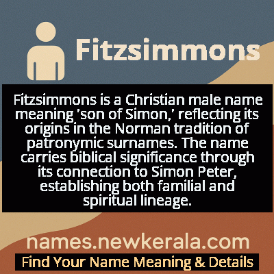 Fitzsimmons Name Meaning and Origin