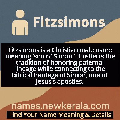 Fitzsimons Name Meaning and Origin