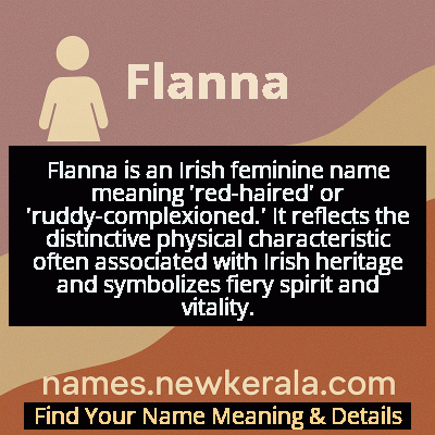 Flanna Name Meaning and Origin