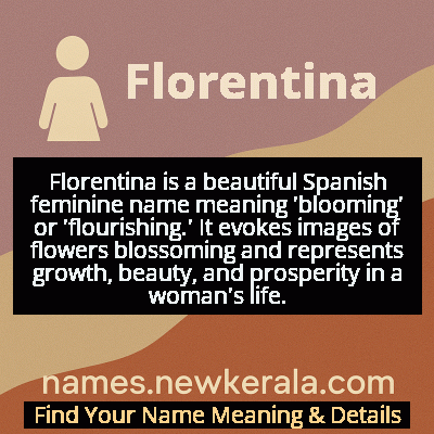 Florentina Name Meaning and Origin