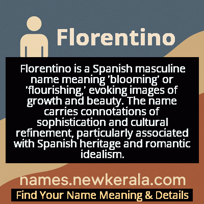 Florentino Name Meaning and Origin