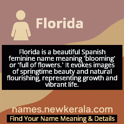 Florida Name Meaning and Origin