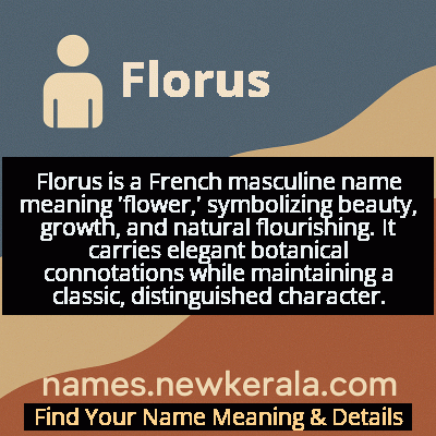Florus Name Meaning and Origin